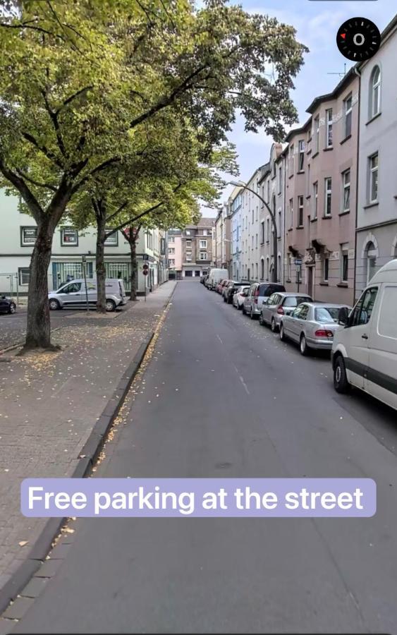 Igo Apartment 2 Schlafenzimmer Mit Waschmaschine Trockner Haustier Rheinufer 5Min Netflix Disney Plus 17-6 Дуйсбург Екстериор снимка